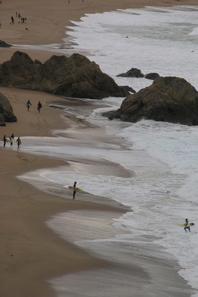 Beach surfing photography on the Basque Coast.